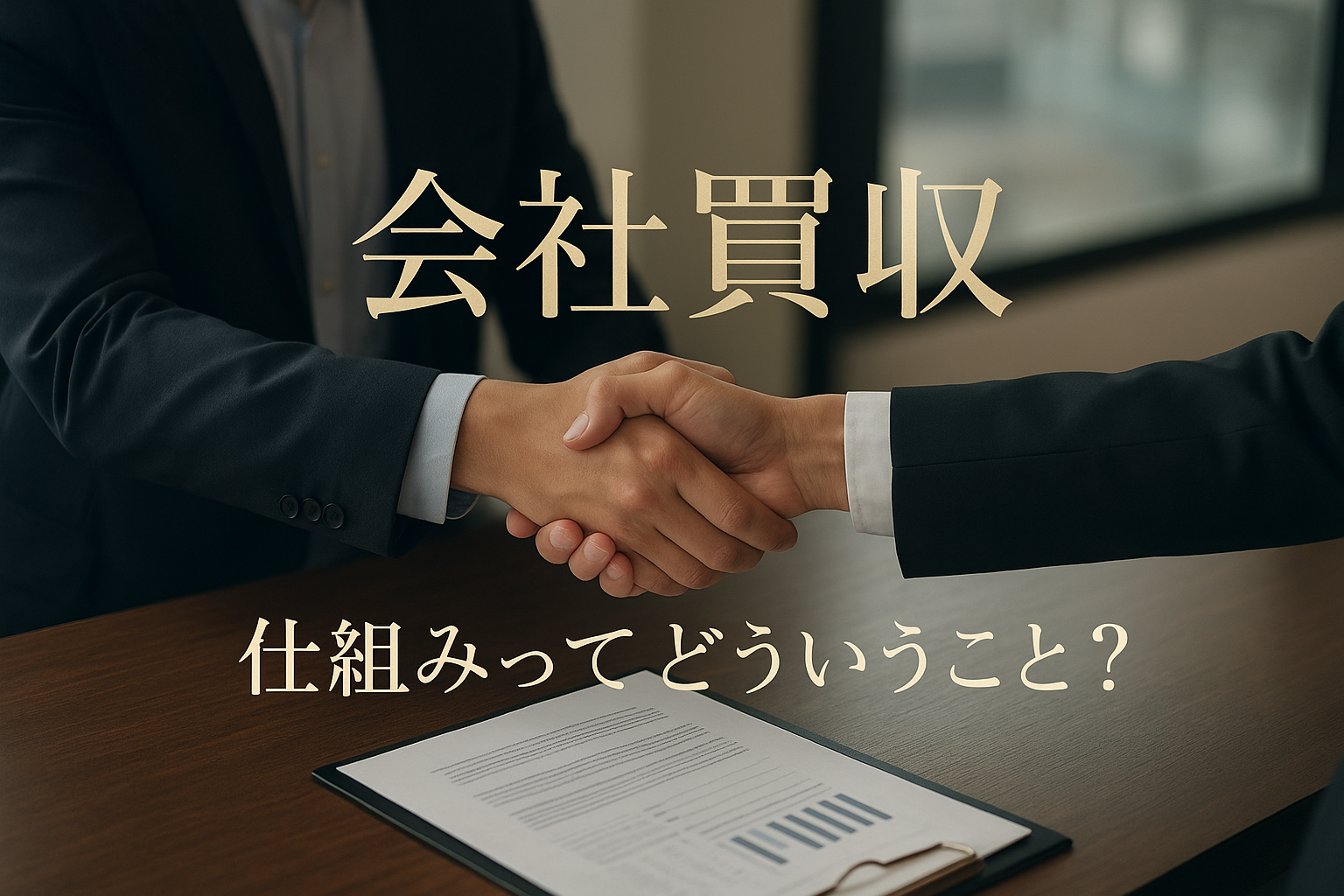 会社買収 仕組みってどういうこと?