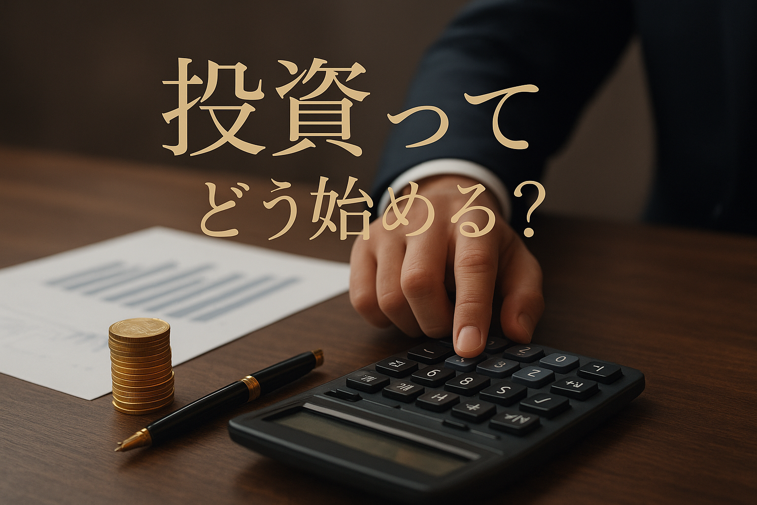 投資ってどう始める？