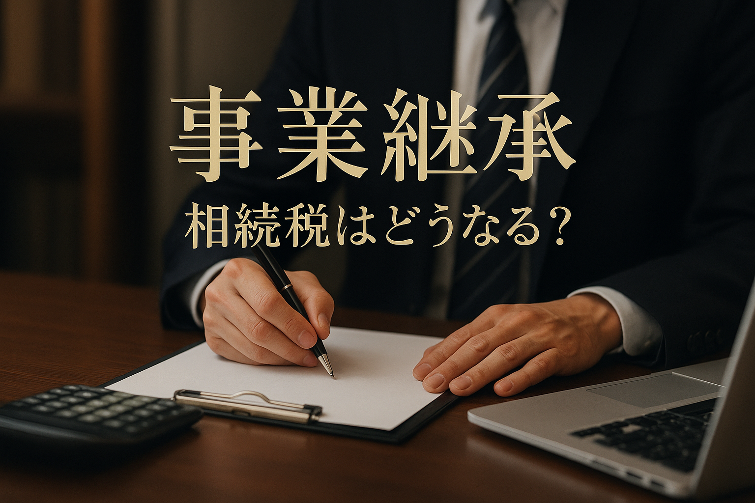事業継承 相続税はどうなる？