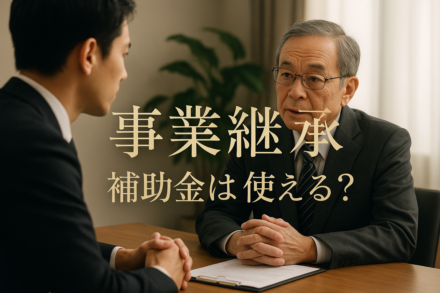 事業継承 補助金は使える?