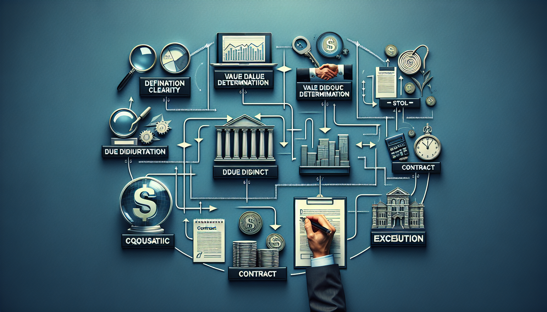 会社売却・バイアウト実務は「定義の整理→価値算定→DD→契約→実行」が要点です