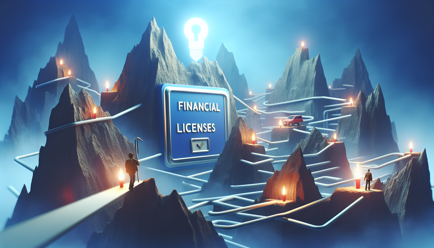 代表的な金融ライセンスと難易度の具体例